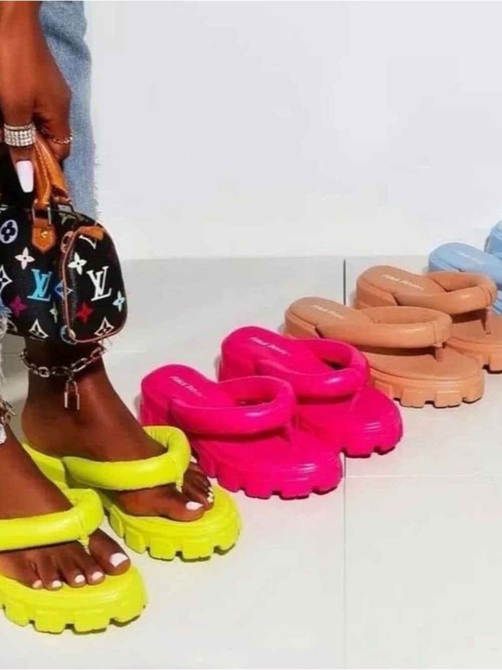Ego Sandals lime